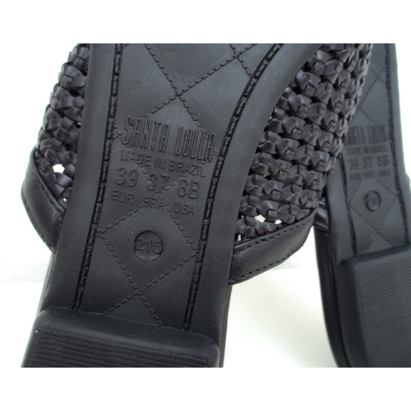 Santa Lolla Mule Tresse Beak Black - Picture 7 of 10